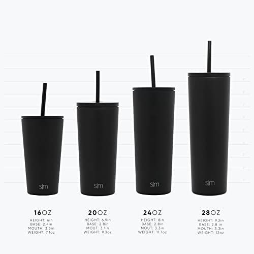 Lavender Mist Insulated Coffee Tumbler with Straw