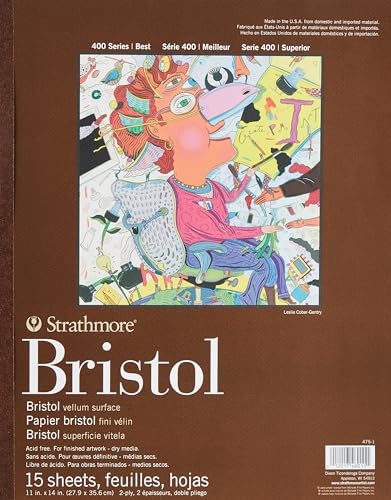 Strathmore 400 Series Vellum Bristol Art Pad