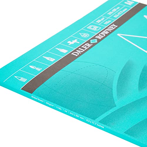 Daler-Rowney Smooth Surface Bristol Board Pad - A4