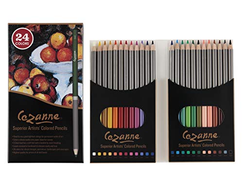 Cezanne Colored Pencils Set - Vibrant Multicolor Selection