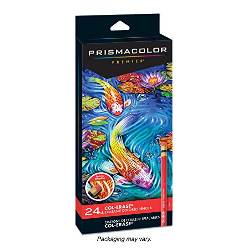 Prismacolor Erasable Colored Pencils - 24 Pack