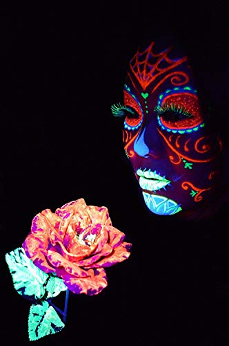 Blacklight Neon Fluorescent Face & Body Paint - Pack of 6
