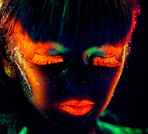 Blacklight Neon Fluorescent Face & Body Paint - Pack of 6