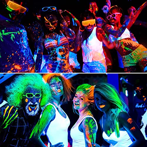 Glow in The Dark Body Face Paint Set