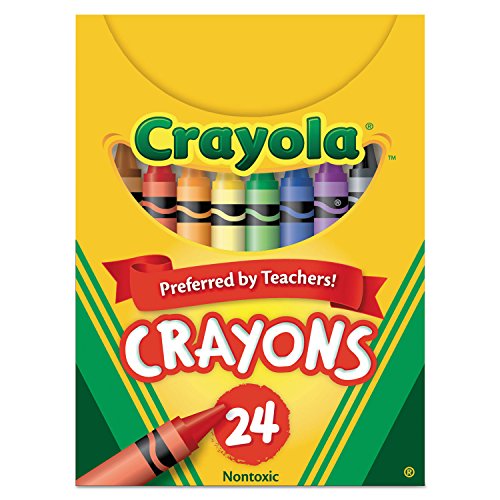 Crayola Standard Crayon Set, Assorted Colors (24)
