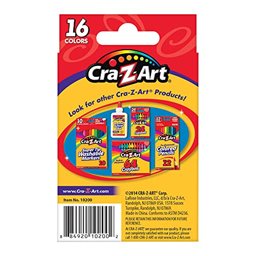 16 Count Cra-Z-Art Crayons