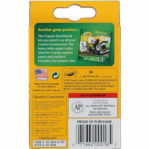 Crayola Classic Color Pack Crayons - 16 colors x 2