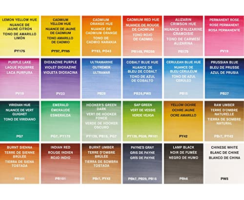 24 Whole Pans Watercolor Paint Set by Winsor & Newton