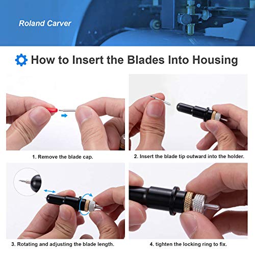 30PCS Fine Point Blades for Cricut Explore Air
