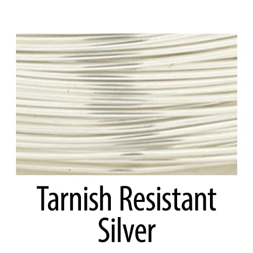 26 Gauge Silver Plated Artistic Wire, 15 yd