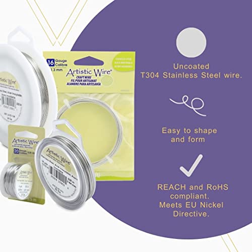 Stainless Steel 22 Gauge Wire for Artistic Jewelry