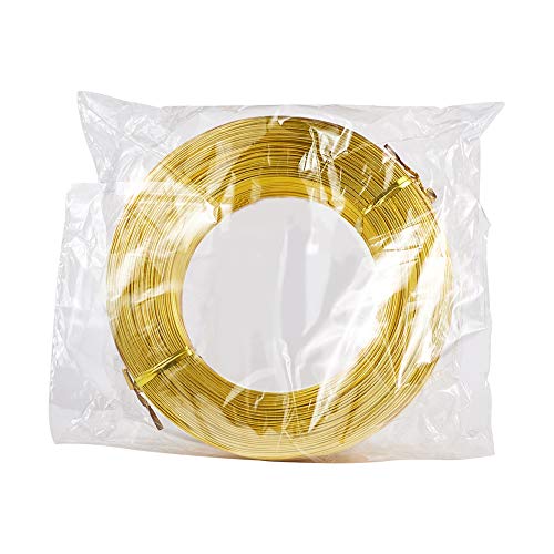 910ft 22 Gauge Gold Bendable Craft Wire for DIY