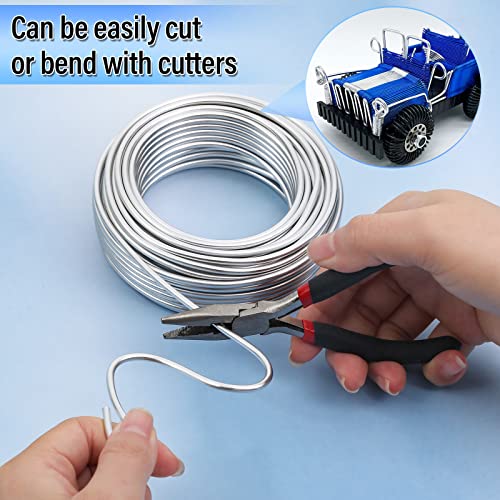 9 Gauge 3mm Aluminum Craft Wire for Sculpting