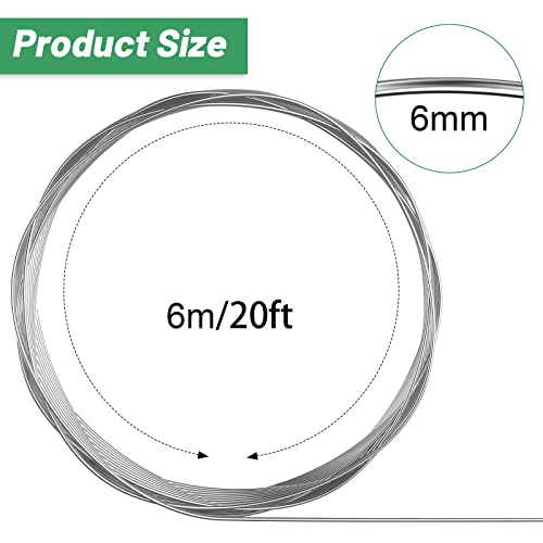 Pelopy 20 Feet Bendable Armature Wire for Craftmaking