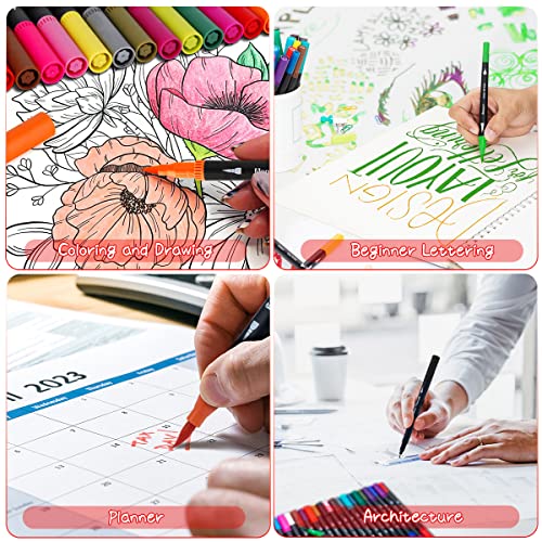 36 Color Dual Tip Art Markers Set