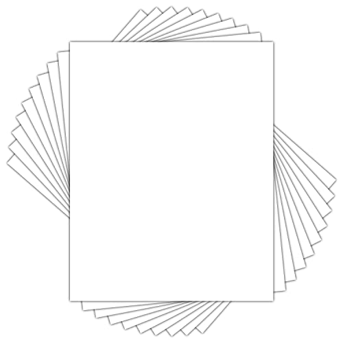 10 Pack 11x14 White Mats, Acid-Free for Photos, Frames