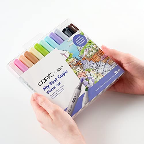Copic Ciao Alcohol Marker Set, Assorted Colors