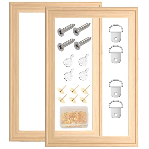 Wood Canvas Stretcher Bars Set - 16"x 20" - DIY