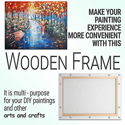 12x16 Inch DIY Canvas Stretcher Bars: Gallery-Worthy Frame