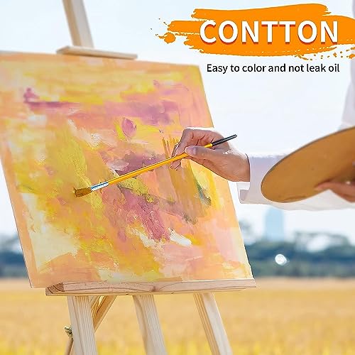 CONDA Canvas Board 8x10 inch 12 Pack Artist Panels