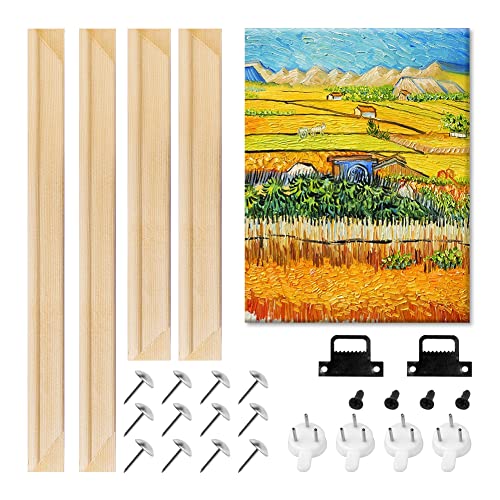 Wooden Canvas Stretcher Bars Set, DIY Art Accessories