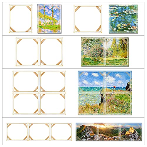Sunwes DIY Custom Wood Canvas Frame Kit