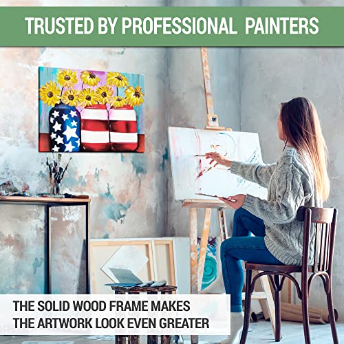 12x16 Inch DIY Canvas Stretcher Bars: Gallery-Worthy Frame