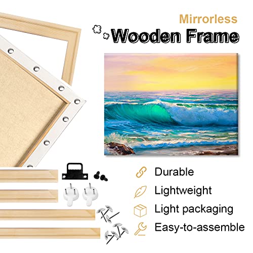 Wooden Canvas Stretcher Bars Set, DIY Art Accessories
