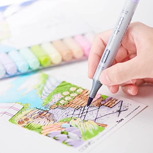 Copic Ciao Alcohol Marker Set, Assorted Colors