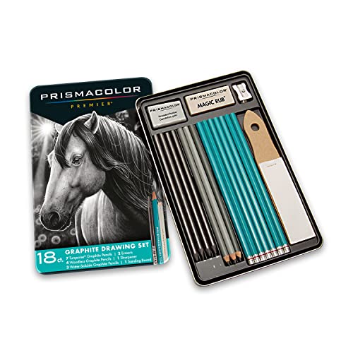 18-Piece Prismacolor Premier Graphite Pencil Set