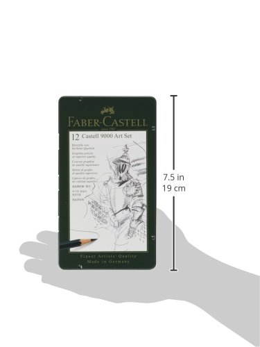 Faber-Castell CASTELL 9000 Pencil Set (12 pcs)