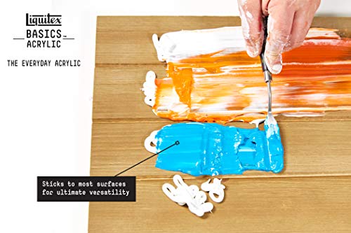 Liquitex BASICS Titanium White Acrylic Paint, 250ml