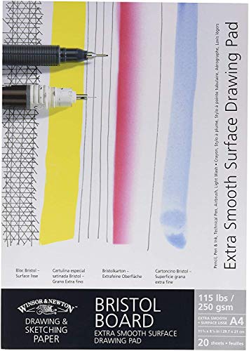 Extra Smooth Bristol Board Gummed Pad - A3