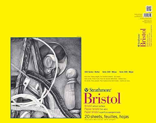 Strathmore 300 Series Vellum Bristol Paper Pad