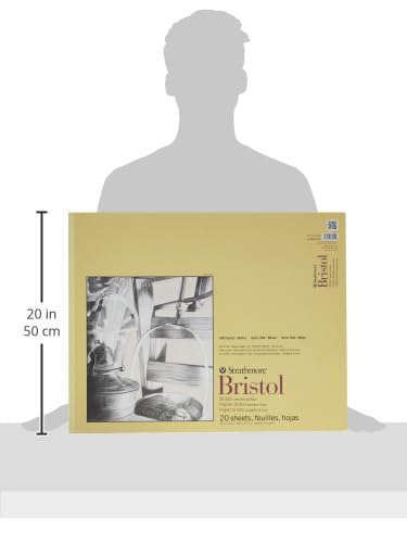 Strathmore Bristol Smooth Pad, 19"x24" - 20 Sheets