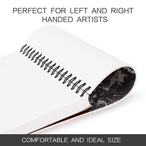 9X12" Bachmore Sketchpad with 100 Sheets Spiral Bound