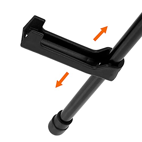 Black Steel Tabletop Easel: Adjustable & Portable Tripod