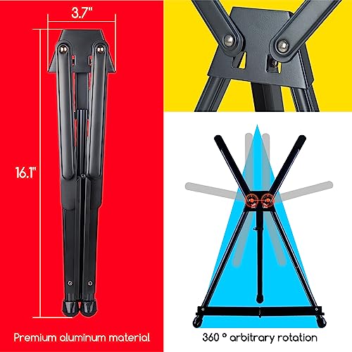 MEEDEN Tabletop Metal Easel Stand for Painting & Display