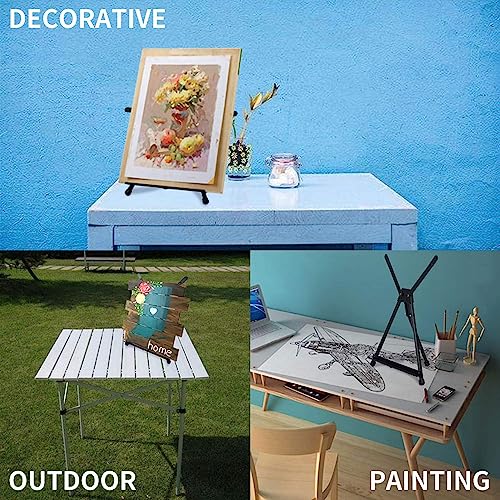 MEEDEN Tabletop Metal Easel Stand for Painting & Display