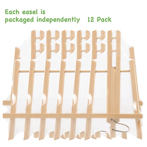 CONDA 12 Pack 11.8" Portable Tabletop Easel Set