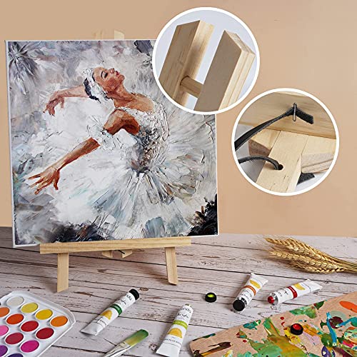 CONDA 12 Pack 11.8" Portable Tabletop Easel Set