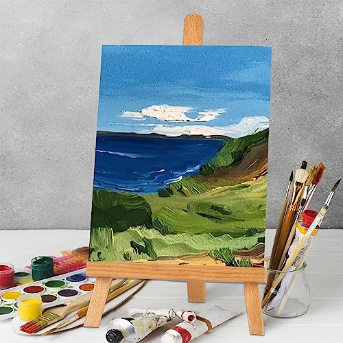 2 Pack Wooden Tabletop Easel Stands for Display