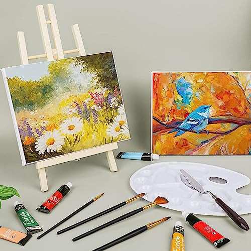 AROIC Wood Easels for Painting, Art, Crafts (4 Pack)