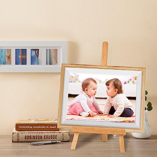 2 Pack Wooden Tabletop Easel Stands for Display