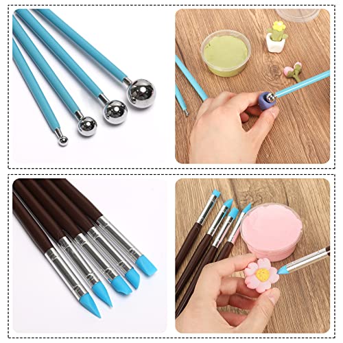 24pcs Clay Sculpting Tools Set with Stylus