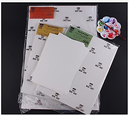 BAOHONG Watercolor Paper Roll, 100% Cotton, Acid-Free