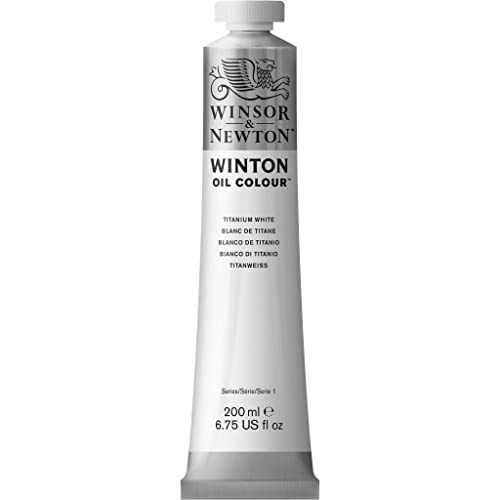 200ml Winsor & Newton Titanium White Oil Colour