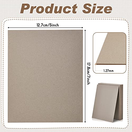 Designer Bookboard Sheets for Book Binding, 20 Pcs