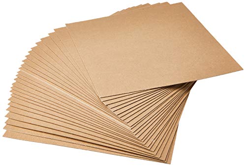 Grafix Chipboard Sheets - 25 Count, 12x12