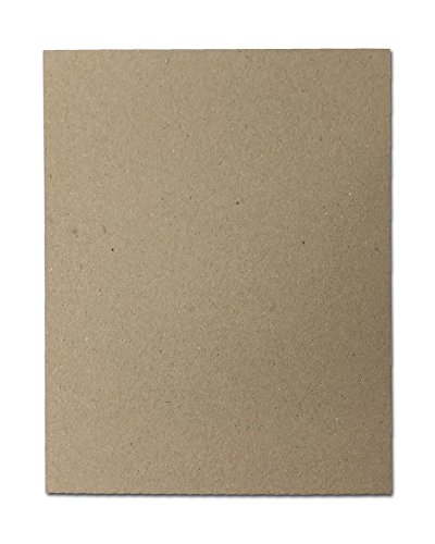 Thick Kraft Chipboard 8.5"x11" for Scrapbooking & Crafts